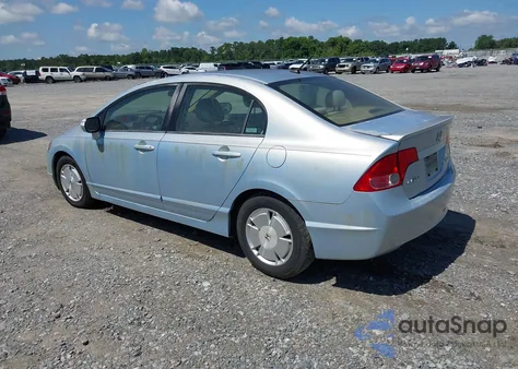 2006 Honda Civic Hybrid from USA, damaged, VIN JHMFA36216S005964